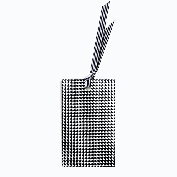 Houndstooth Gift Tag