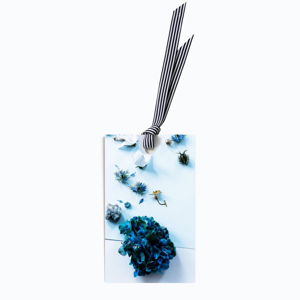 Blue Collage Gift Tag